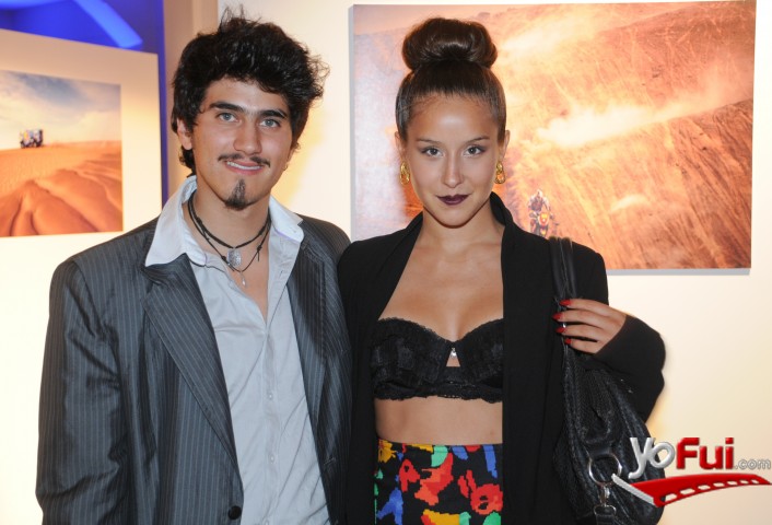 Denise Rosenthal en Fiesta de cierre del Dakar 2013