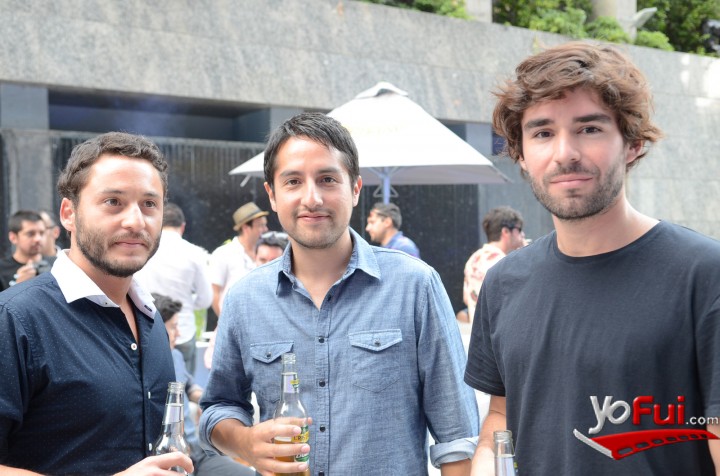 Gabriel Bravo, Javier Errázuriz, Randy Ceballos