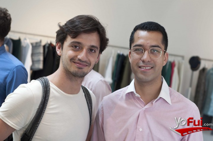 Diego Ruiz en H&M Showroom