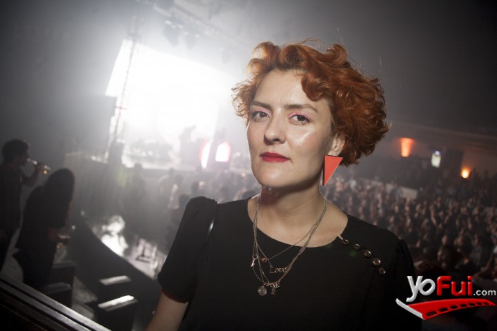Carol Galaz en Digitalism en Club Fauna 2013