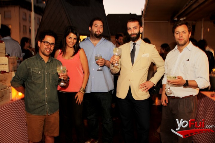 Pablo Bahamondes en Cata con embajadores mundiales de Hendrick´s Gin