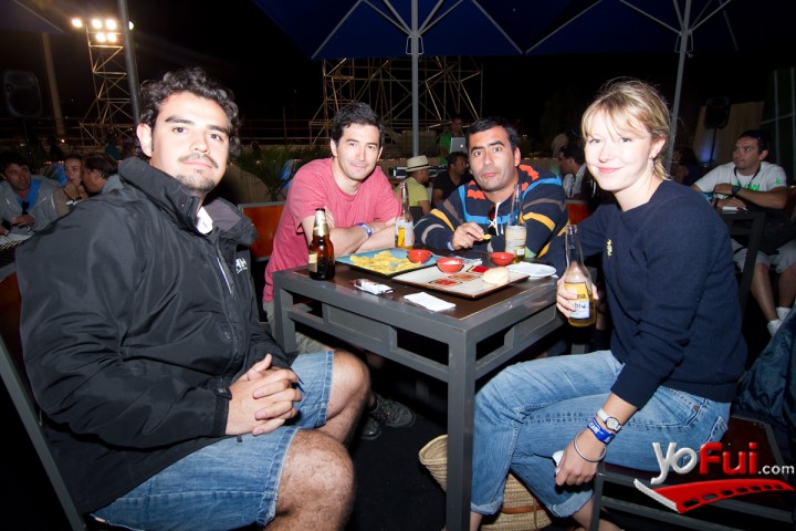 Jorge Sheward, Iván Suazo, David Diaz, Hattie Mills