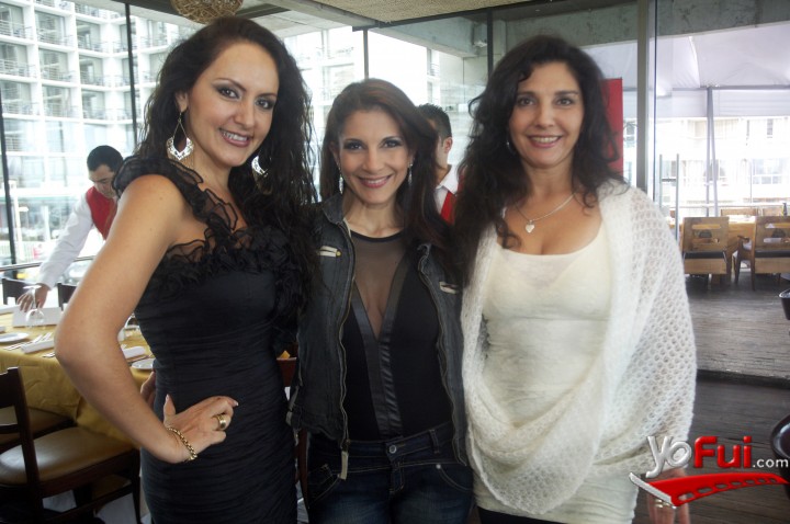 Maria Jesús Rodriguez, Angela Bendeck, Leonor Amaya