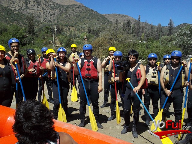 Fotografía en Periodistas disfrutaron de un Día de Rafting en el Cajón del Maipo, Cajón del Maipo