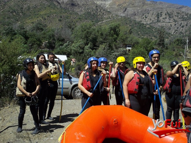 Fotografía en Periodistas disfrutaron de un Día de Rafting en el Cajón del Maipo, Cajón del Maipo