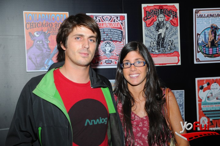 Felipe González en Lanzamiento de la tienda de Lollapalooza