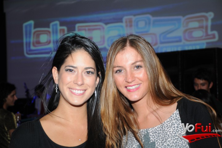 Javiera Martínez en Lanzamiento de la tienda de Lollapalooza