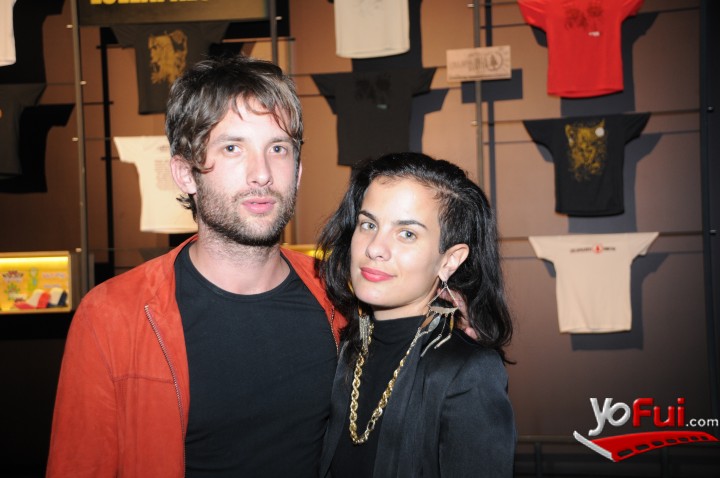 Celine Reymond en Lanzamiento de la tienda de Lollapalooza
