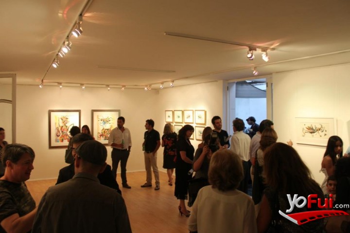 Inauguración Extraños en el Paraíso, Oscar Barra en Galería Blanc