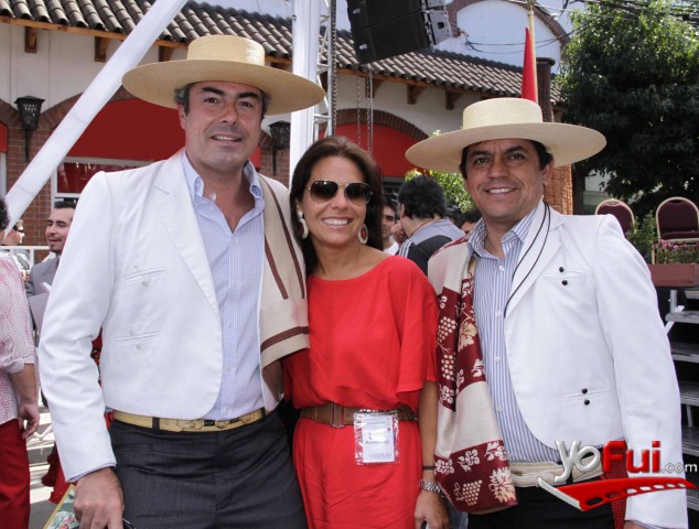 Maite Rodríguez en Fiesta de la Vendimia valle de Colchagua
