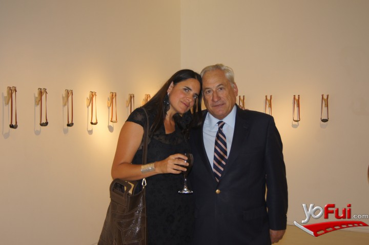 Javiera Garcia Huidobro en Inauguración Exposición de Manuela Viera-Gallo