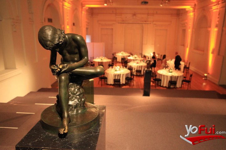 Fotografía en Inauguración "Un desafío a la luz" de Asger Jorn, Museo Nacional de Bellas Artes