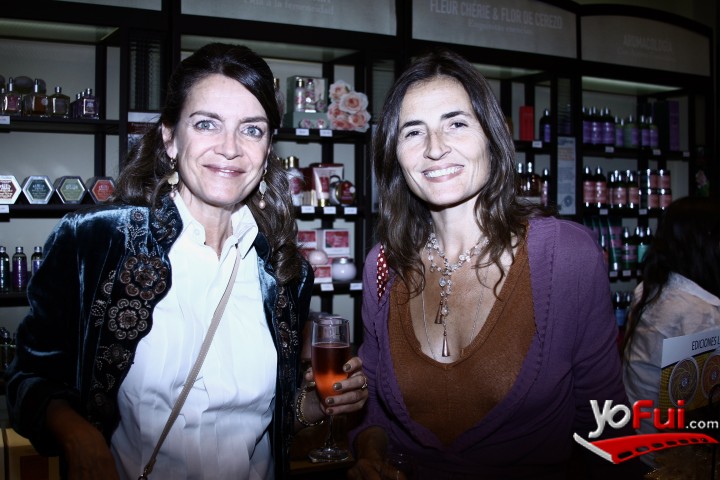 Chantal Bernsau en Lanzamiento nuevo suero de  L´Occitane en Provence