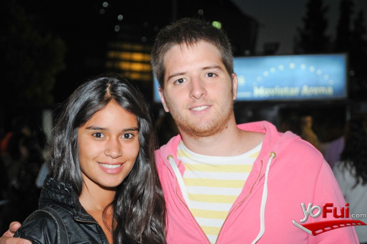 Catalina González en Concierto  de Alejandro Sanz