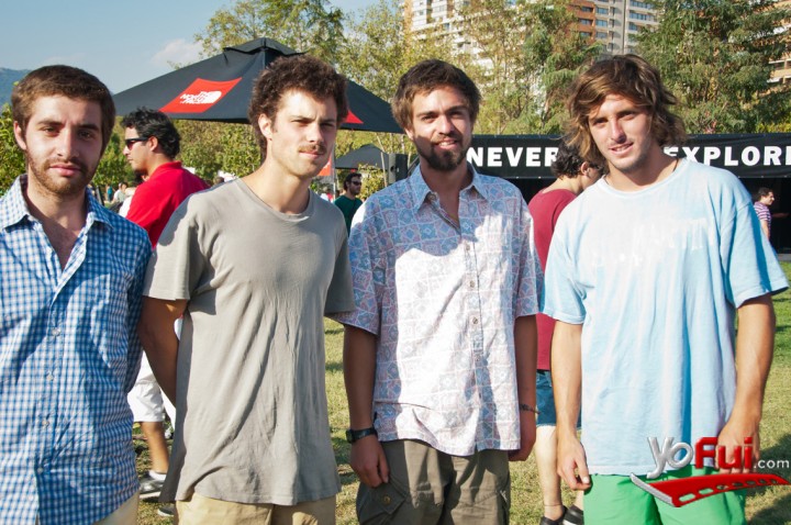 José Tomás Bravo, Nicolás Gantz, Nicolás Waidele, Santiago Eyzaguirre