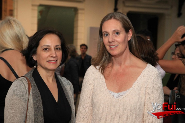 María José Bunster en Inauguración "Diálogos" de Kaarina Kaikkonen