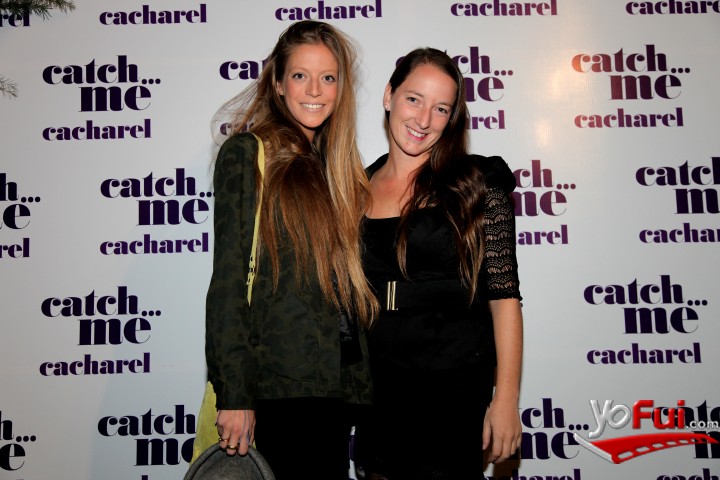 Isidora Villaseca en Lanzamiento Catch...me de Cacharel