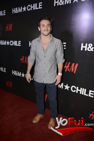 Tomás González en Fiesta pre-lanzamiento primera tienda H&M de Latinoamérica
