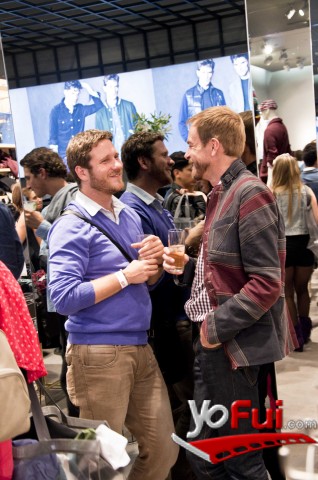 Osvaldo Luco en Fiesta pre-lanzamiento primera tienda H&M de Latinoamérica