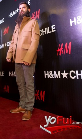 Cristóbal Palma en Fiesta pre-lanzamiento primera tienda H&M de Latinoamérica