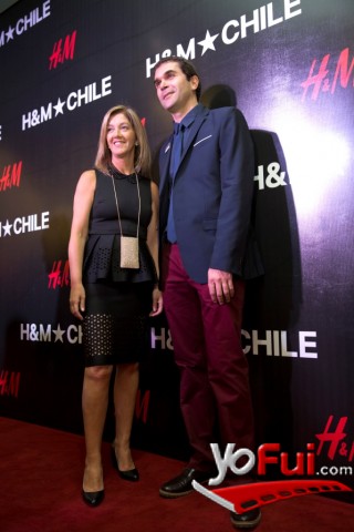 Macu Alfaro, Country Manager de H&M, Harold Michelsen, Marketing  & PR Manager de H&M