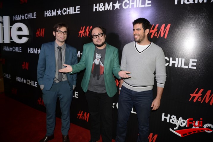 Nicolás Copano en Fiesta pre-lanzamiento primera tienda H&M de Latinoamérica