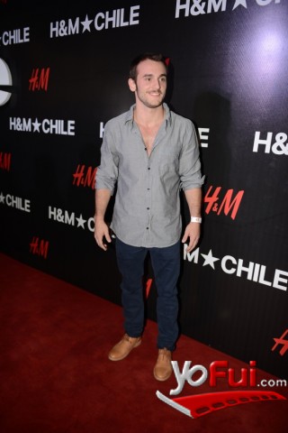 Tomás González en Fiesta pre-lanzamiento primera tienda H&M de Latinoamérica