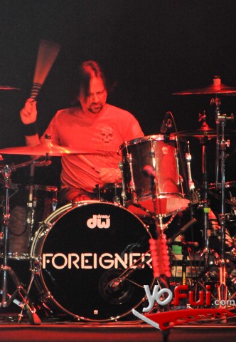 Fotografía en Concierto de  FOREIGNER, Teatro Caupolicán