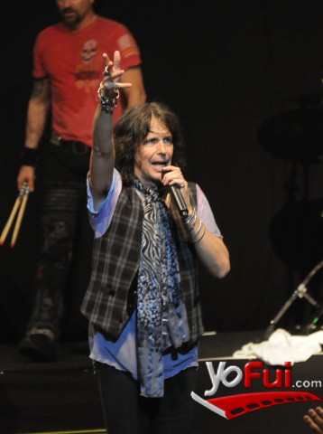 Fotografía en Concierto de  FOREIGNER, Teatro Caupolicán