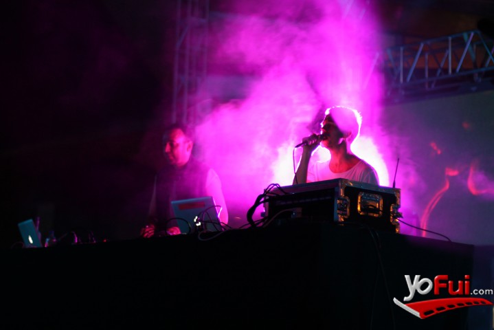 Fotografía en Los beats de The Presets se tomaron Santiago, Centro Cultural Matucana 100