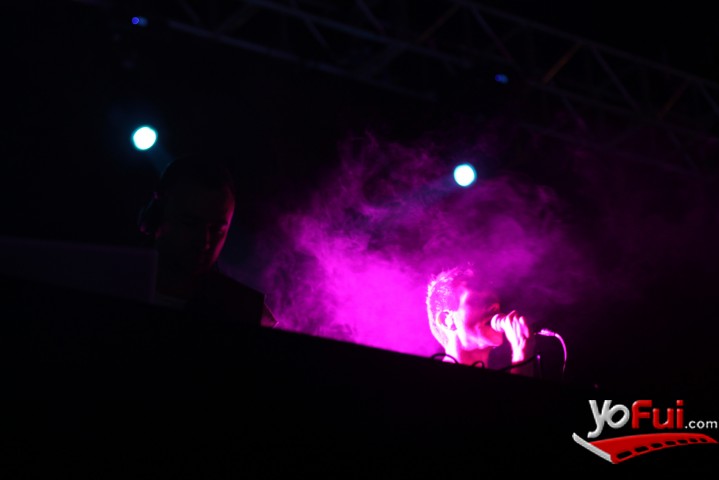 Fotografía en Los beats de The Presets se tomaron Santiago, Centro Cultural Matucana 100