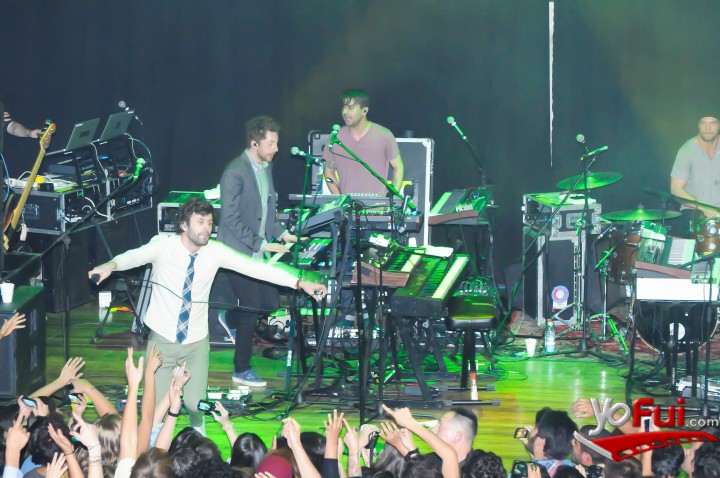 Fotografía en SideShow de  la banda Passion Pit, Ex Oz