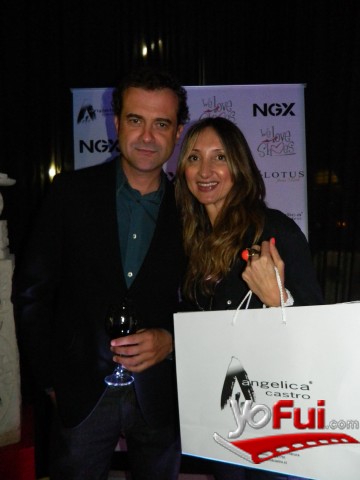 Pamela Vargas en Lanzamiento nueva tienda de Angélica Castro