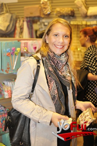 Claudia Fuentes en Lanzamiento nueva colección Otoño /Invierno 2013  de Accessorize