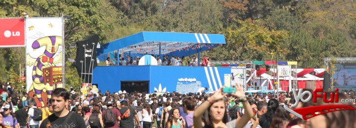 Fotografía en Adidas Originals en Lollapalooza Chile 2013, Parque O´Higgins
