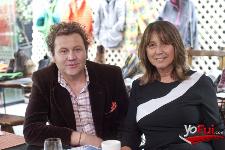 Mariu Gonzalez en Lanzamiento Columbia y Sorel 2013