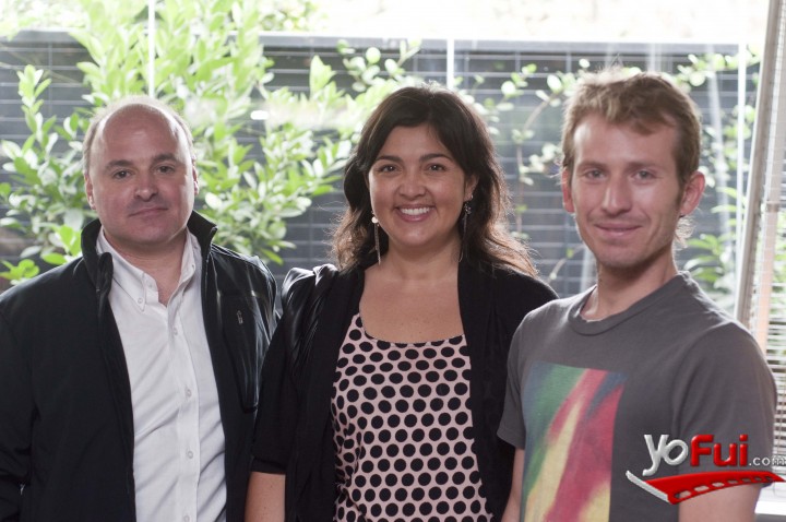 Felipe Montes, Cata Justiniano, José Francisco Hurtado