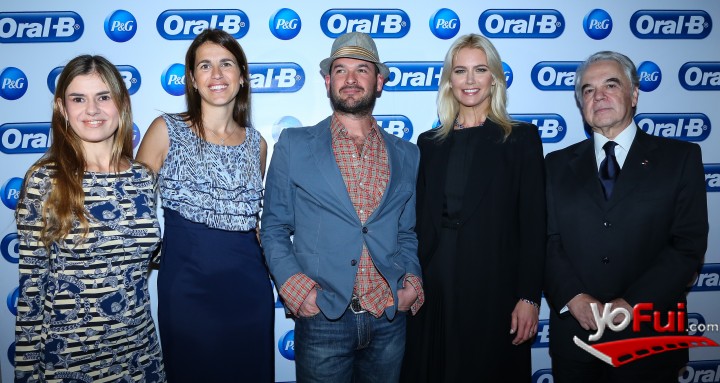 Renato del Valle en Inauguración Exposición Sonrisas chilenas por Oral-B