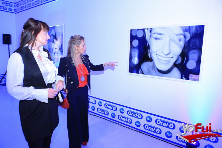 Exposición en Inauguración Exposición Sonrisas chilenas por Oral-B
