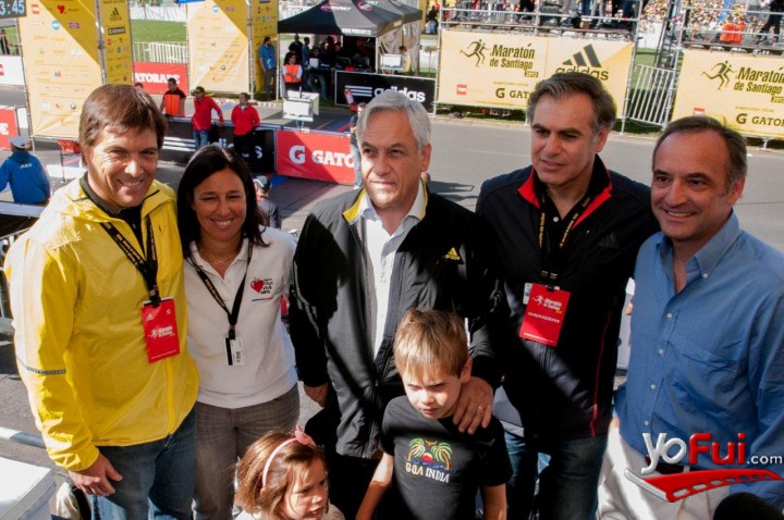 Manuel Ovalle en Radisson presente en la Maratón de Santiago