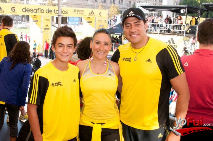 Sebastián en Radisson presente en la Maratón de Santiago