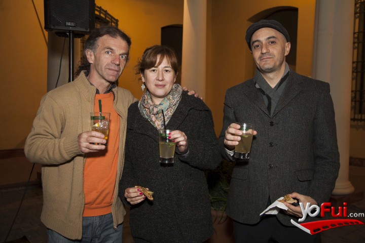 Paolo Di Girólamo, Paula Farías, David Cáceres