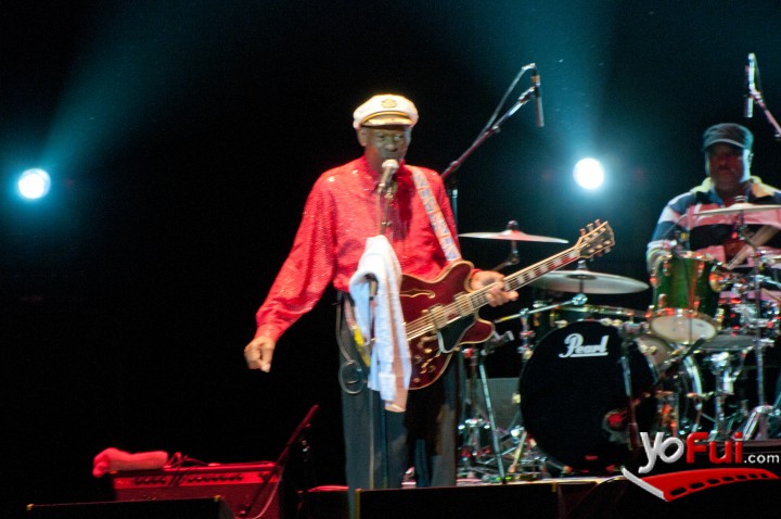 Fotografía en Concierto Chuck Berry, Movistar Arena