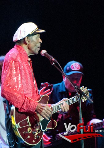 Fotografía en Concierto Chuck Berry, Movistar Arena