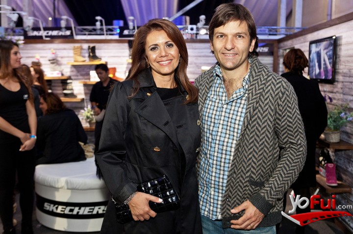 Cristián Donghi en Skechers participó en la feria Taconeras