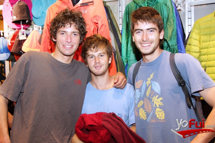 Sebastián Rojas en Lanzamiento Desafío Cumbres Mountain Hardwear