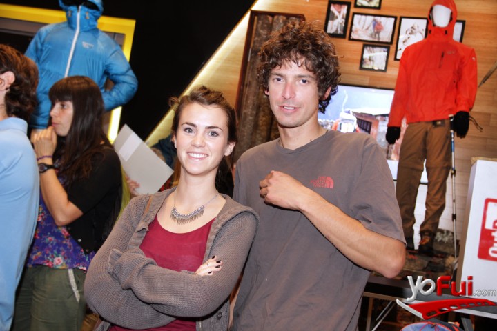 Sebastián Rojas en Lanzamiento Desafío Cumbres Mountain Hardwear