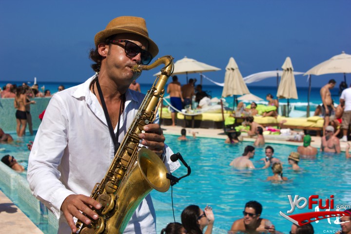 Fotografía en Dj Lucas Piacente en ME Cancún, Melia ME Cancún