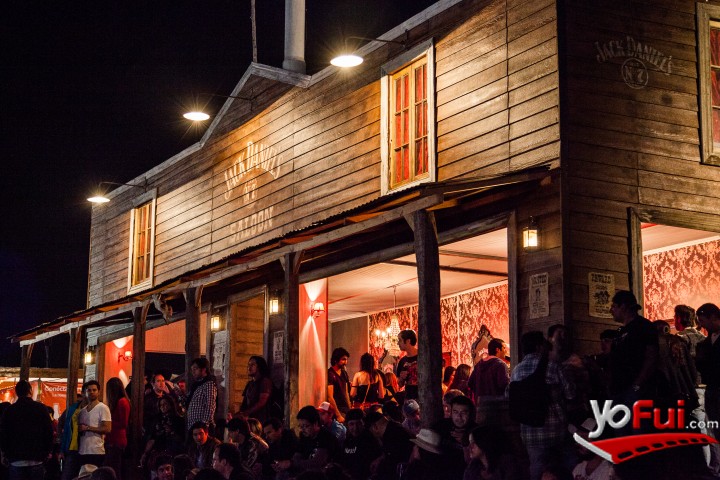 Fotografía en Jack Daniel ́s Saloon en Lollapalooza Chile 2013, Parque O'Higgins