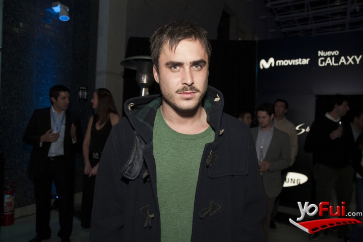 Nicolás Oyarzún en Lanzamiento en Chile Galaxy S4